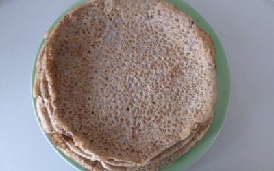 Galette de sarrasin ou blé noir (sans gluten)