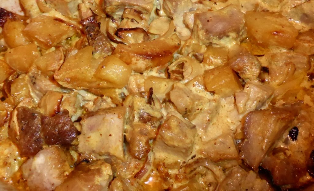 Reste de roti de porc amélioré. - Terre Agir