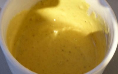 Sauce moutarde (goût sauce Royal Deluxe).