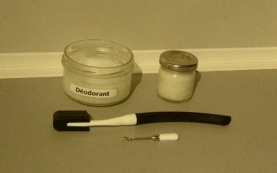 Bilan dans ma salle de bain après un an de démarche vers le zéro déchet