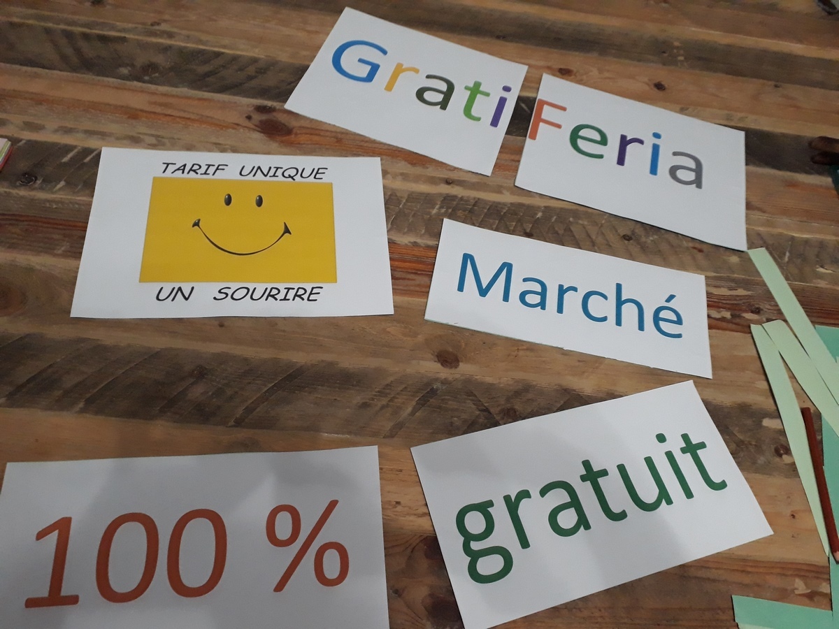 La Gratiféria ou zone de gratuité - Terre Agir